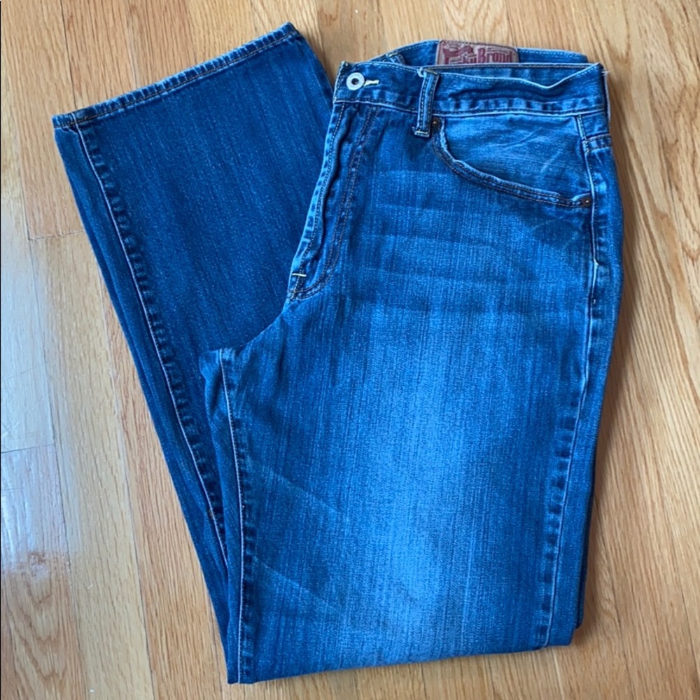 Lucky Brand 181 relaxed straight 36 long